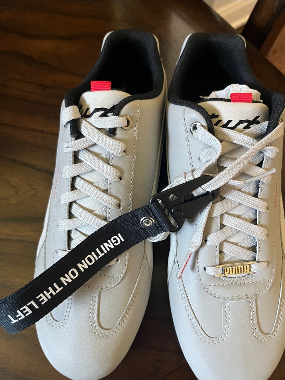 Porsche/Puma Collaboration Design Men's Grey and Black Size 8.5 Low-Top Sneakers